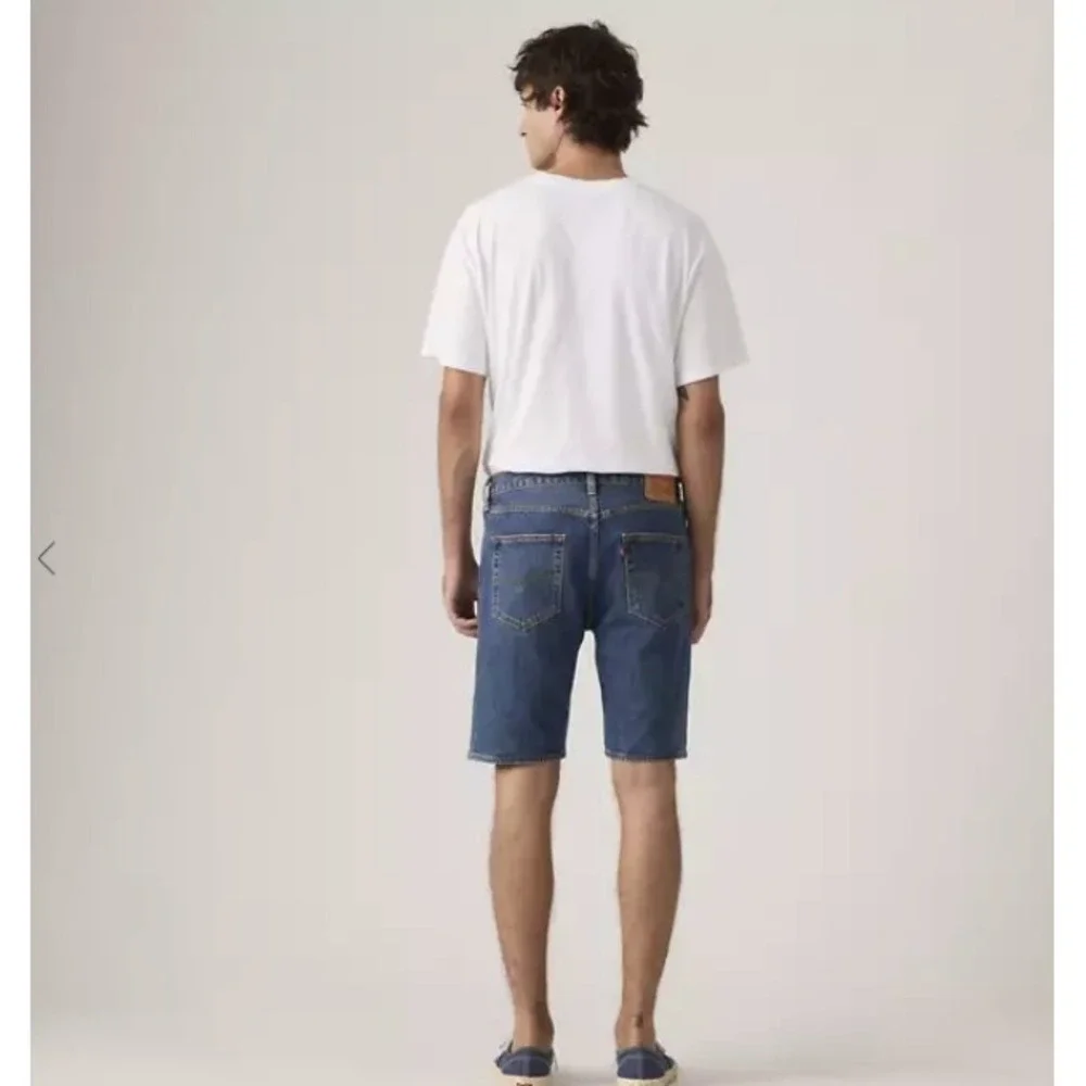 NEW LEVIS 501 Original Jorts Mens 31 Blue Denim Shorts Stretch 9